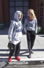 YOLANDI VISSER Out and About in Beverly Hills 03/01/2017