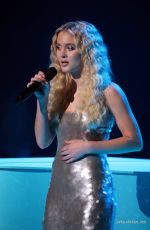 ZARA LARSON at The Voice UK, 03/18/2017