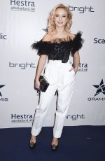 ZARA LARSSON at 2017 Swedish Grammy Awards in Stockholm 02/28/2017