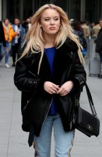 ZARA LARSSON at BBC Radio Studios in London 03/16/2017