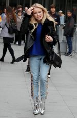ZARA LARSSON at BBC Radio Studios in London 03/16/2017