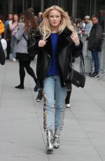 ZARA LARSSON at BBC Radio Studios in London 03/16/2017