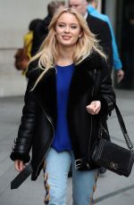 ZARA LARSSON at BBC Radio Studios in London 03/16/2017
