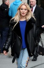 ZARA LARSSON at BBC Radio Studios in London 03/16/2017