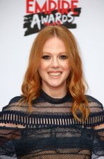 ZOE BOYLE at Three Empire Awards in London 03/19/2017
