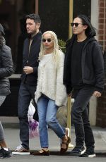ZOE KRAVITZ Out and About in New York 03/25/2017