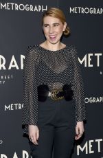 ZOSIA MAMET at Metrograph 1st Year Anniversary Celebration in New York 03/08/2017