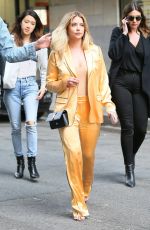 ASHLEY BENSON Out in New York 04/17/2017