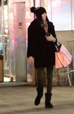 ADRIANA LIMA Leaves Victoria