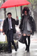 ADRIANA LIMA Out and About in New York 04/19/2017