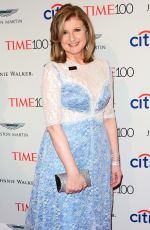 ADRIANNA HUFFINGTON at 2017 Time 100 Gala in New York 04/25/2017