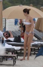 AIDA YESPICA in Bikini on the Beach in Miami 04/22/2017