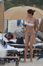 AIDA YESPICA in Bikini on the Beach in Miami 04/22/2017