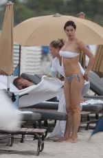AIDA YESPICA in Bikini on the Beach in Miami 04/22/2017