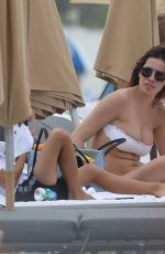 AIDA YESPICA in Bikini on the Beach in Miami 04/22/2017