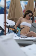 AIDA YESPICA in Bikini on the Beach in Miami 04/22/2017