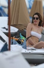 AIDA YESPICA in Bikini on the Beach in Miami 04/22/2017