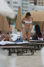 AIDA YESPICA in Bikini on the Beach in Miami 04/22/2017