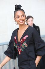 ALESHA DIXON Leaves BBC Studios in London 04/06/2017