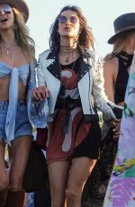 ALESSANDRA AMBROSIO at Coachella Music and Arts Festival in Indio 04/14/2017