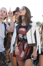 ALESSANDRA AMBROSIO at Coachella Music and Arts Festival in Indio 04/14/2017