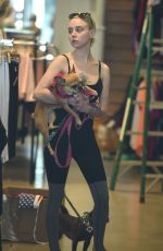 ALESSANDRA TORRESANI Walks Her Dogs Out in Los Angeles 04/10/2017