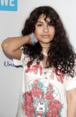 ALESSIA CARA at WE Day California in Los Angeles 04/27/2017