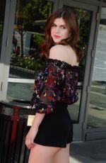ALEXANDRA DADDARIO at Baywatch Casts Hosts Slomo Marathon in Los Angeles 04/22/2017