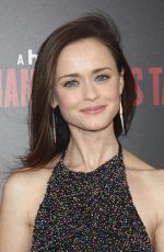 ALEXIS BLEDEL at The Handmaid’s Tale Premiere in Hollywood 04/25/2017