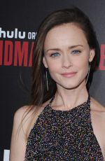 ALEXIS BLEDEL at The Handmaid’s Tale Premiere in Hollywood 04/25/2017