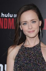 ALEXIS BLEDEL at The Handmaid’s Tale Premiere in Hollywood 04/25/2017