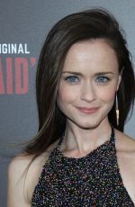 ALEXIS BLEDEL at The Handmaid’s Tale Premiere in Hollywood 04/25/2017