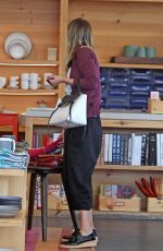 ALI LARTER Shopping at Heath Ceramics in Beverly Hills 04/24/2017
