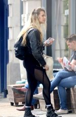 ALICE DELLAL Out and About in London 04/25/2017