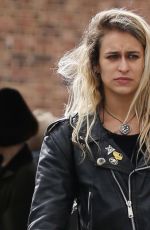 ALICE DELLAL Out and About in London 04/25/2017