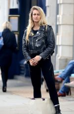 ALICE DELLAL Out and About in London 04/25/2017