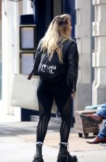 ALICE DELLAL Out and About in London 04/25/2017