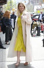 ALICE EVE Arrives at Greenwich Hotel in New York 04/20/2017