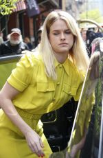 ALICE EVE Arrives at Greenwich Hotel in New York 04/20/2017