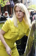 ALICE EVE Arrives at Greenwich Hotel in New York 04/20/2017