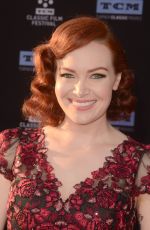 ALICIA MALONE at 2017 TCM Classic Film Festival Opening Night in Los Angeles 04/06/2017