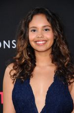 ALISHA BOE at 13 Reasons Why Premiere in Los Angeles 03/30/2017