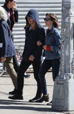 ALISON BRIE and Dave Franco Out and About in New York 04/08/2017