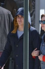ALISON BRIE and Dave Franco Out and About in New York 04/08/2017