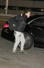 ALYSSA MILANO at LAX Airport in Los Angeles 04/02/2017