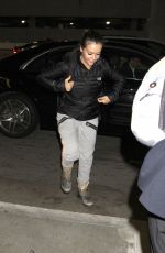 ALYSSA MILANO at LAX Airport in Los Angeles 04/02/2017