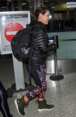 ALYSSA MILANO at Los Angeles International Airport 04/04/2017