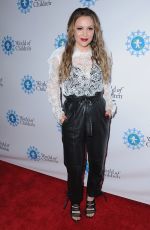 ALYSSA MILANO at World of Children Hero Awards in Los Angeles 04/19/2017