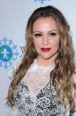 ALYSSA MILANO at World of Children Hero Awards in Los Angeles 04/19/2017