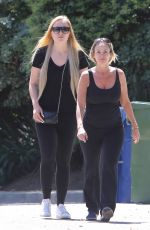 AMANDA BYNES Out Hikking in Hollywood 04/20/2017
